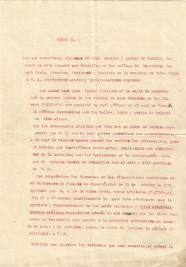 Queixa del veïns de Collblanc per l'activitat del Bar Charleston on s'exerceix la prostitució