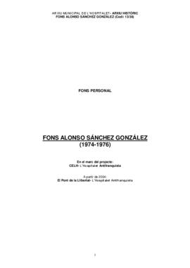 Alonso Sánchez González