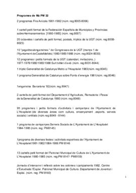 Programes de mà