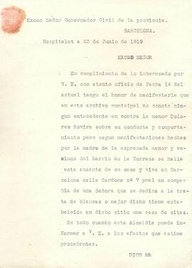Cercant a Dolors Rovira Gómez
