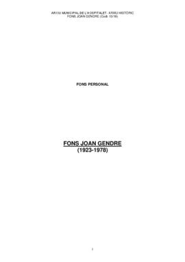 Joan Gendre i Cardona
