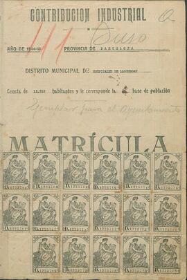 Formació i aprovació de padrons i matrícules