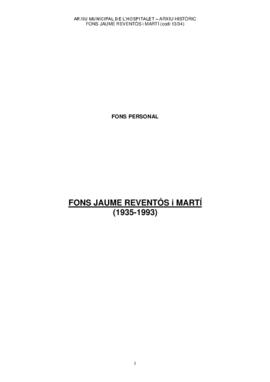 Jaume Reventós i Martí