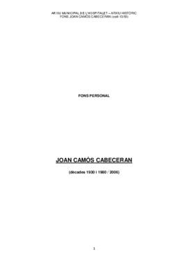Joan Camós Cabeceran