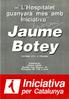"L'Hospitalet guanyarà més amb Iniciativa", Jaume Botey, candidat d'I.C. a l'Alcaldia